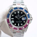 ROLEX GMT  Automatic Movement 904L Steel 40MM Watch